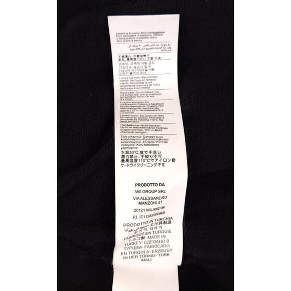 424 MG Print Oversized Hoody XS Men Black Pharmaceuticals On Fairfax Hoodie - Picture 10 of 15